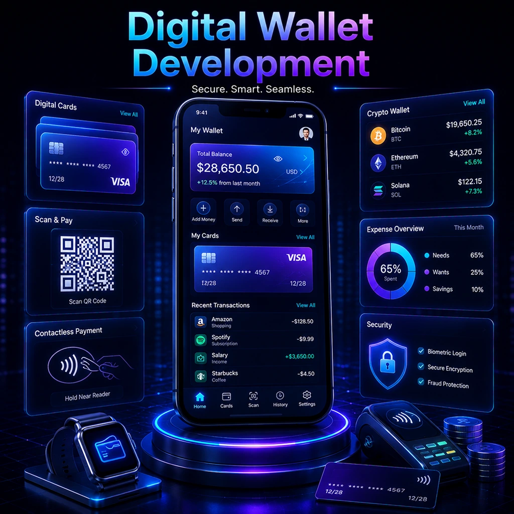 Multi currency digital wallet development